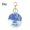 Men Women Decorative Pendant Cartoon Curly Hair Head Keychain, Plush Keychain with Metal Clasp, Aesthetic Backpack Charms Backpacks Handbags Keys for