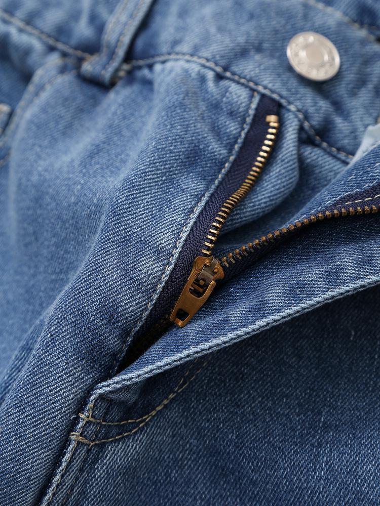 Ρετρό Τζάκετ από Τζιν για τον Δρόμο & Σετ Τζιν Παντελόνι Ψηλόμεσο με Φαρδύ Πόδι