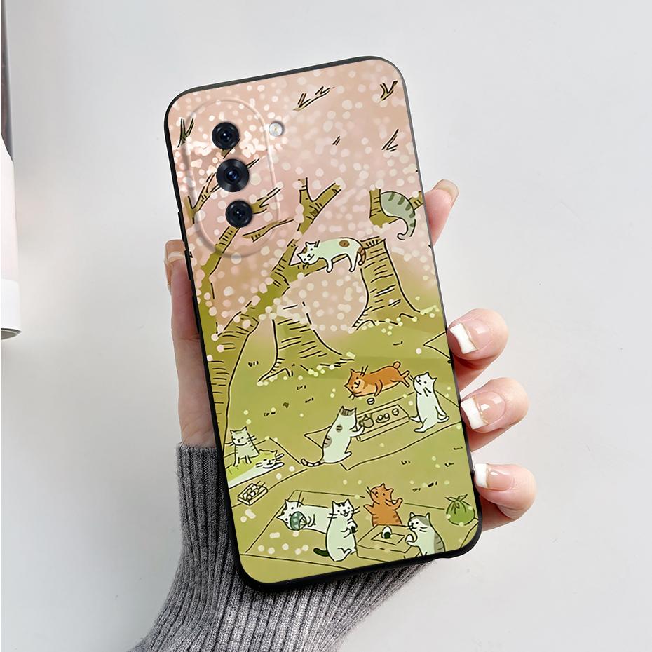 Für Huawei Nova 10 Hülle Weiches Silikon Stilvolles Bemaltes Cover Für Huawei Nova 10 Pro Stoßstange Rückseite Hülle Handyhülle Nova10 Se Fundas