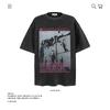 Gram Washed Retro Short-Sleeved Trendy Brand Retro Pure Cotton High Street Loose 250 Heavy T-Shirt Men And Women Summer