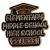 Graduation Enamel Pin for Graduation Hat, Graduate Hat Lapel Pin, Graduate Enamel Lapel Pin Graduation Gift for Student