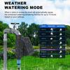 Solar Powered Wifi Hose Faucet Timer with Brass Inlet Wi-Fi Programmable Sprinkler Timer Smart Watering Timer