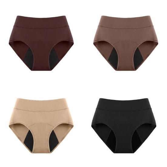 Yousheng Heavy Flow Period Underwear for Women High Absorbency Leakproof Panties Ladies Menstrual Postpartum Briefs