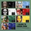 Stick Colore Vivace per Pittura Facciale da Tifoso Sportivo Crayon per Tatuaggi sul Corpo Artistico Portatile Impermeabile Trucco per il Giorno della Partita Multicolore Forniture per Feste
