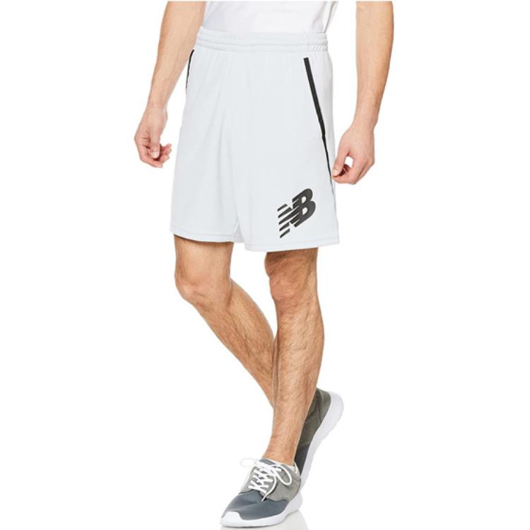 New Balance Sports Shorts Men s Light Aluminum AMS31127-LAN M
