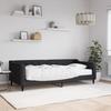 VidaXL Daybed with Mattress Black 90x200 Cm Fabric 3197410