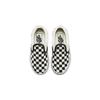 Vans CLASSIC SLIP on Canvas Breathable Low top Kids' Skateboarding Shoes Black White Checkerboard VN000ZBUEO1