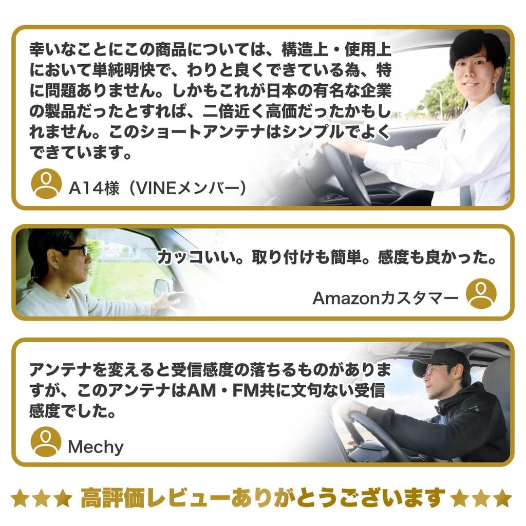 Teresa Car Antenna Roadster Nd Roadster Short Antenna Parts Screws Included (2 Pieces)