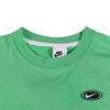 Nike Printed Round Neck Short Sleeve T-Shirt With Large Swoosh, American Vintage, Regular Shoulder Women Tops Green DV3320-362