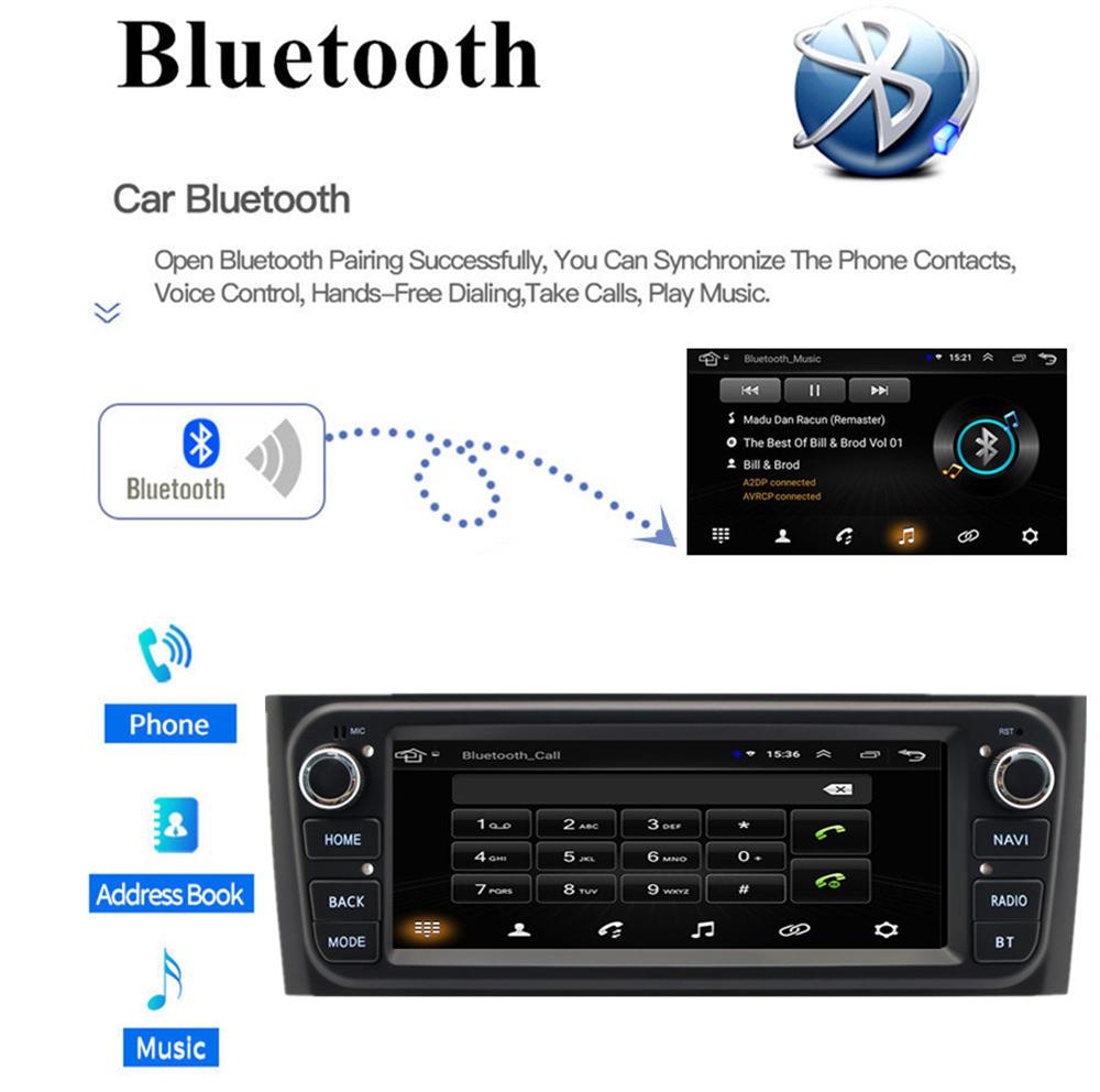 6.86'' Car Stereo Radio GPS WIFI For Fiat Grande Punto / Punto / Linea 2007-2015