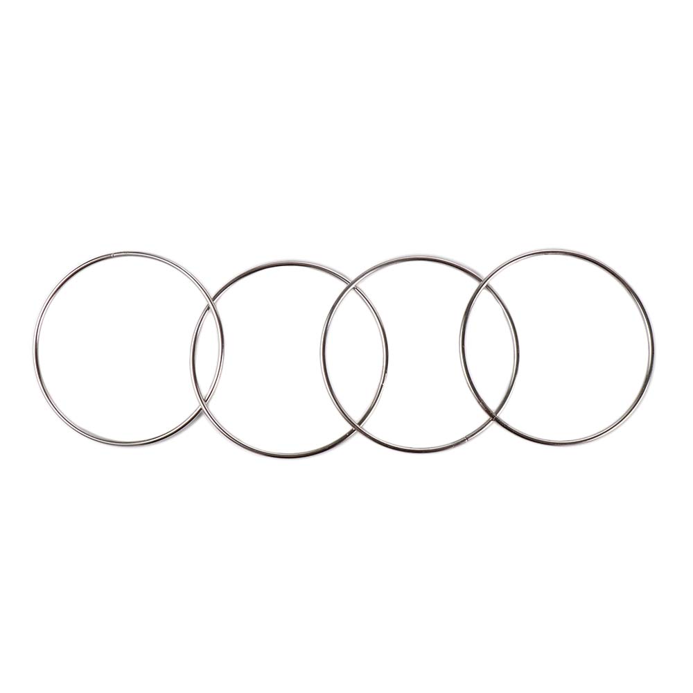 Magic Trick Close-up Magic Linking Hoops Classic Magic Rings Iron Rings Magic Iron Hoops Metal Ring