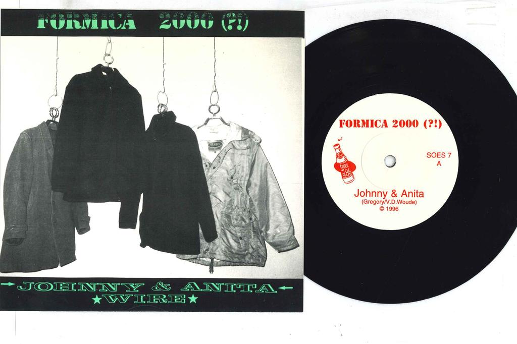 7inch Record FORMICA 2000 (?!) - Johnny & Anita / Wire SOES7 SPIRIT OF 86 1996 UK Rock Used