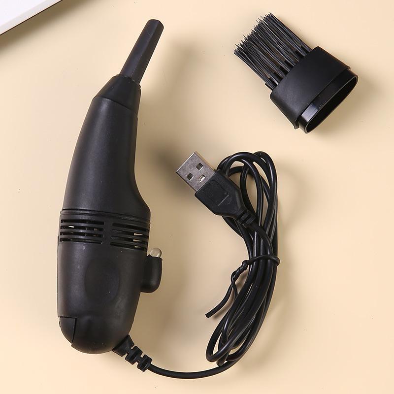

«Мини-ручной USB-пылесос для клавиатуры и щетка для чистки компьютеров и ноутбуков» темно-синий