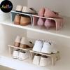 Praktischer Schuh-Organizer, einzigartiges Design, verformungssicheres, wasserdichtes Schuhregal mit zwei Regalen