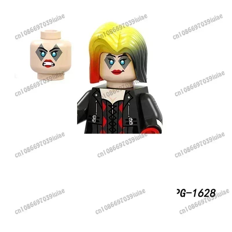 PG8032  BEAST KINGDOM Super Hero Clown Ivy Harley Quinn Catwoman Robin Bricks Cartoon Character building block Birthday Present