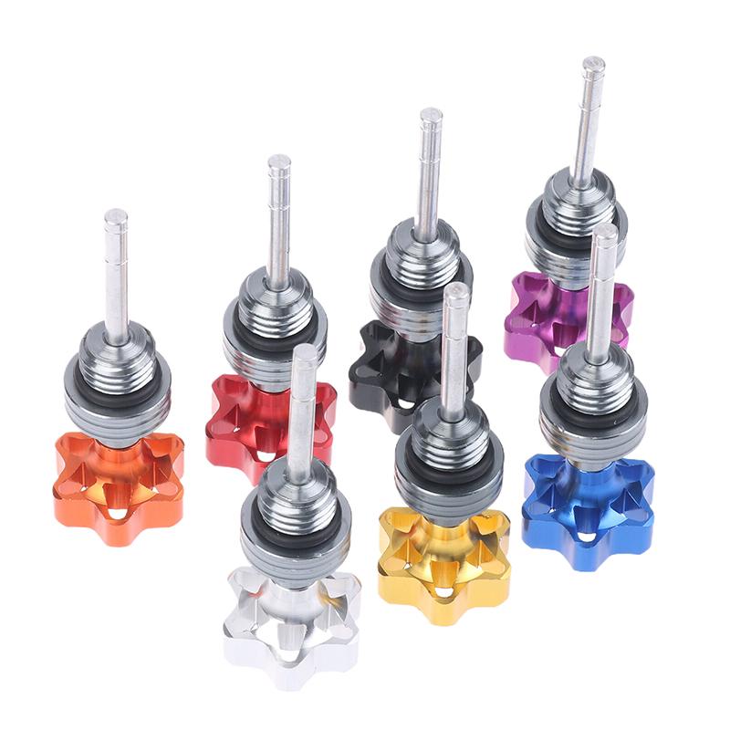 1Pc Oil Dipstick Filler Cap Plug For Scooter Motorcycle Engine Engine Crankcase Oil Level Gauge Universally Oil DipStick