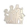 1Set Four Human Metal Cutting Dies Photo Album Decoration Accessories DIY Crafts for Journal Diary Decoration Supplies
