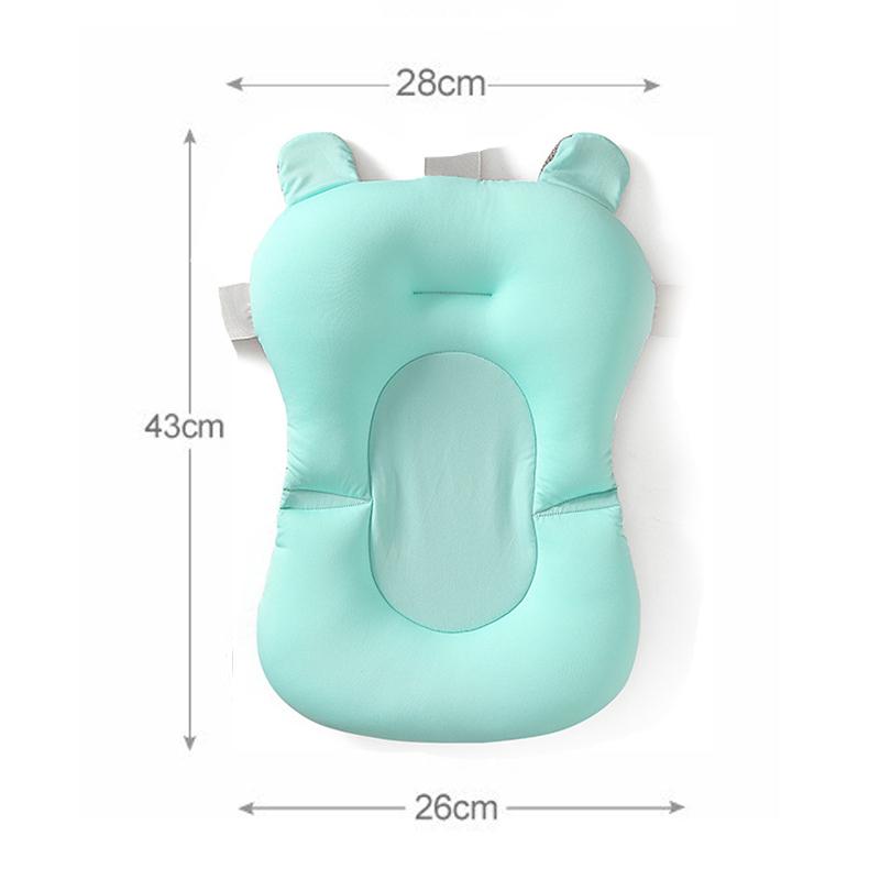 Baby Bathtub Bath Seat Support Mat bath And Shower Air Cushion Bed Non-Slip Bathtub Mat Newborn Bebe Safety Security Bath Seat