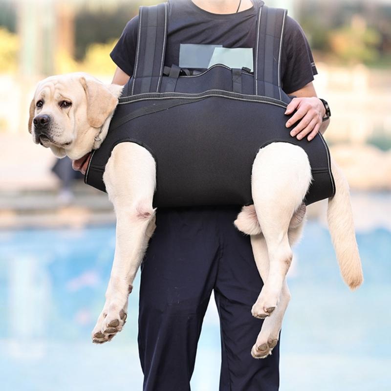 Imbracatura di Supporto per Zampe del Cane con Maniglie per Sollevare e Trasportare per il Recupero Post-Chirurgico delle Articolazioni e delle Zampe del Cane