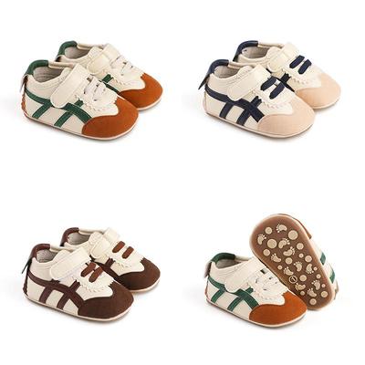 Frühling & Herbst Baby Lauflernschuhe (0-1 Jahr) - Baby-Einteiler mit Füßen