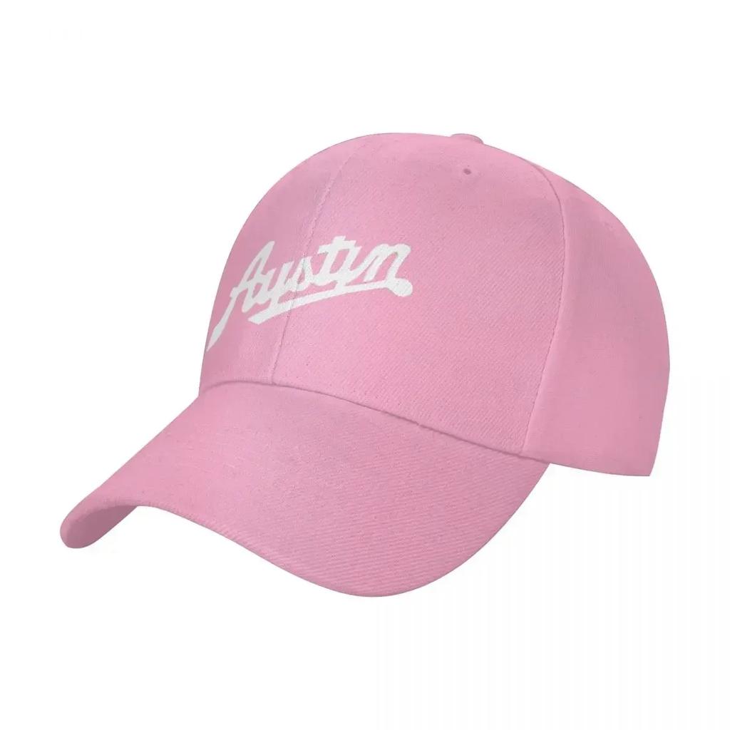 Austin Vintage Car Logo Baseball Cap Vintage Sun Hat Snap Back Hat Hip Hop Womens Hats Unisexs