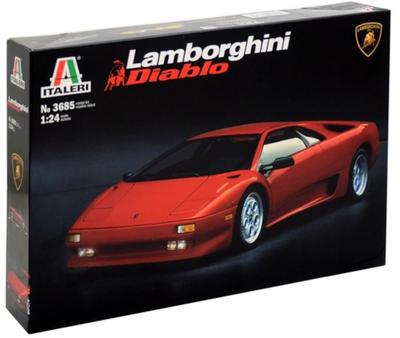Platz Italeri Lamborghini Diablo Plastic Model Kit IT3685 1/24 (Car)