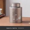 Premium Stainless Steel Tea Storage Canister