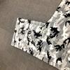 BALENCIAGA 673572 logo Stole/Shawl Large shawl Big size boa camouflage Scarf