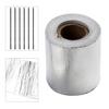 Auspuffrohr-Isolierband 5M*5cm 6 Kabelbinder Aluminiumfolie Silber