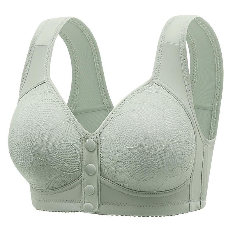 Reggiseno Wireless con Chiusura Frontale per Donne di Mezza Età e Anziane