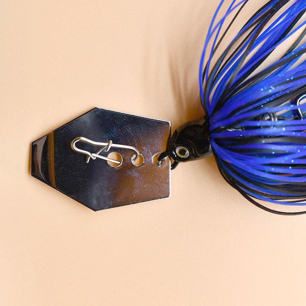 12g Chatterbait Fishing Lure Bladed Jig Buzz Bait Chatter Bait Silicone Skirting Lures Bass Jigs Spinnerbait