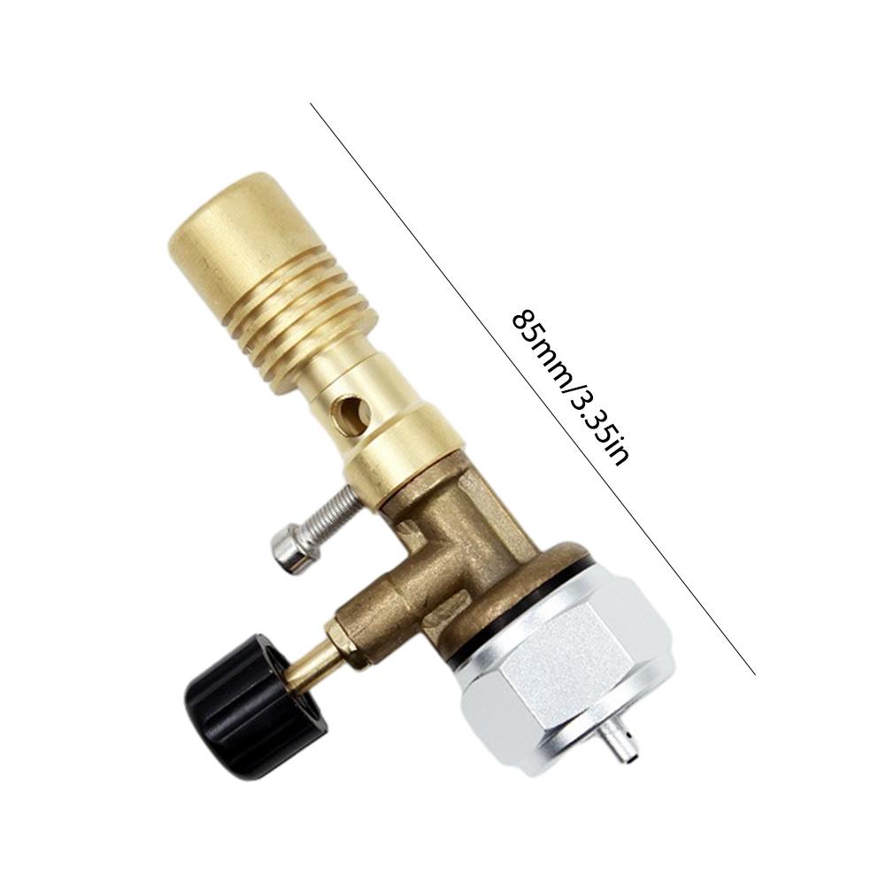 Portable Propane Bunsen Burners Brass Blowtorch Heating Gas Adjustment Propane Torch Head Dental/Lab/Medicine/Hardware Heating
