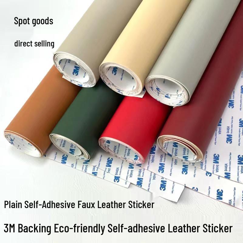 3M Self-Adhesive Leather Repair Patch for Sofas and Car Interiors