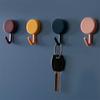 10Pcs Self Adhesive Wall Hook Strong Without Drilling Coat Bag Bathroom Door