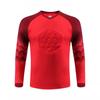 Unisex Long Sleeve Goalkeeper Jersey Set Adults Teens - Soccer Training Uniform In Fluorescent Green Red Navy Pink