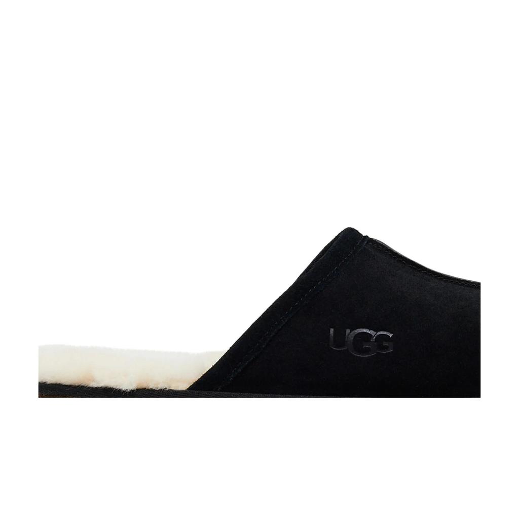 UGG Scuff Slipper 'Black' (Unisex) Black Closed Toe Slippers 1101111 BLK