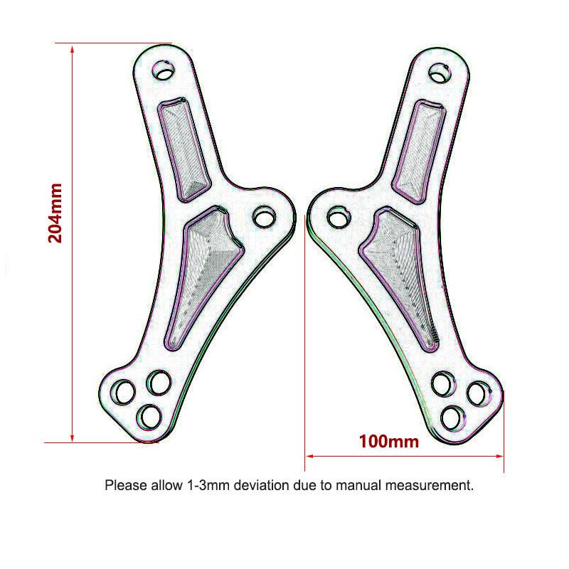 Adjustable Rear Suspension Lowering Kit Linkage Drop Link Kits For Kawasaki ZX-25R ZX-4R ZX4R ZX25R ZX 4R 2022-2024 Motorcycle