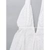 Kaslead New Arrival Women's Clothing Fashion Style Fashion Casual Cut Out Embroider Hanging Collar Dress 4786282
