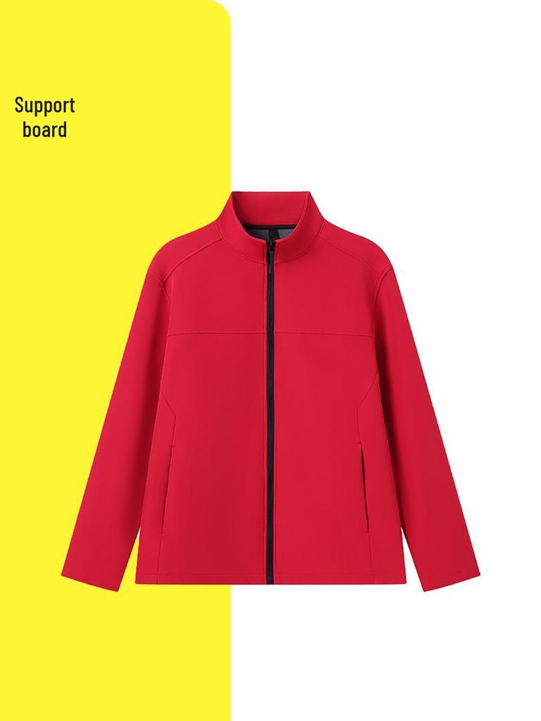 Herbst/Winter Culture Softshelljacke - Kundenspezifisches Logo, Winddicht, Fleece, Stehkragen