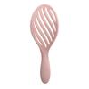 4Pcs Curved Vented Hair Brush Professional Soft Needle Detangling Hairbrush for Faster Blow Drying Styling Pink