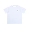 AMIRI Color Gradient Letter Cotton Short Sleeve Shirt White A503