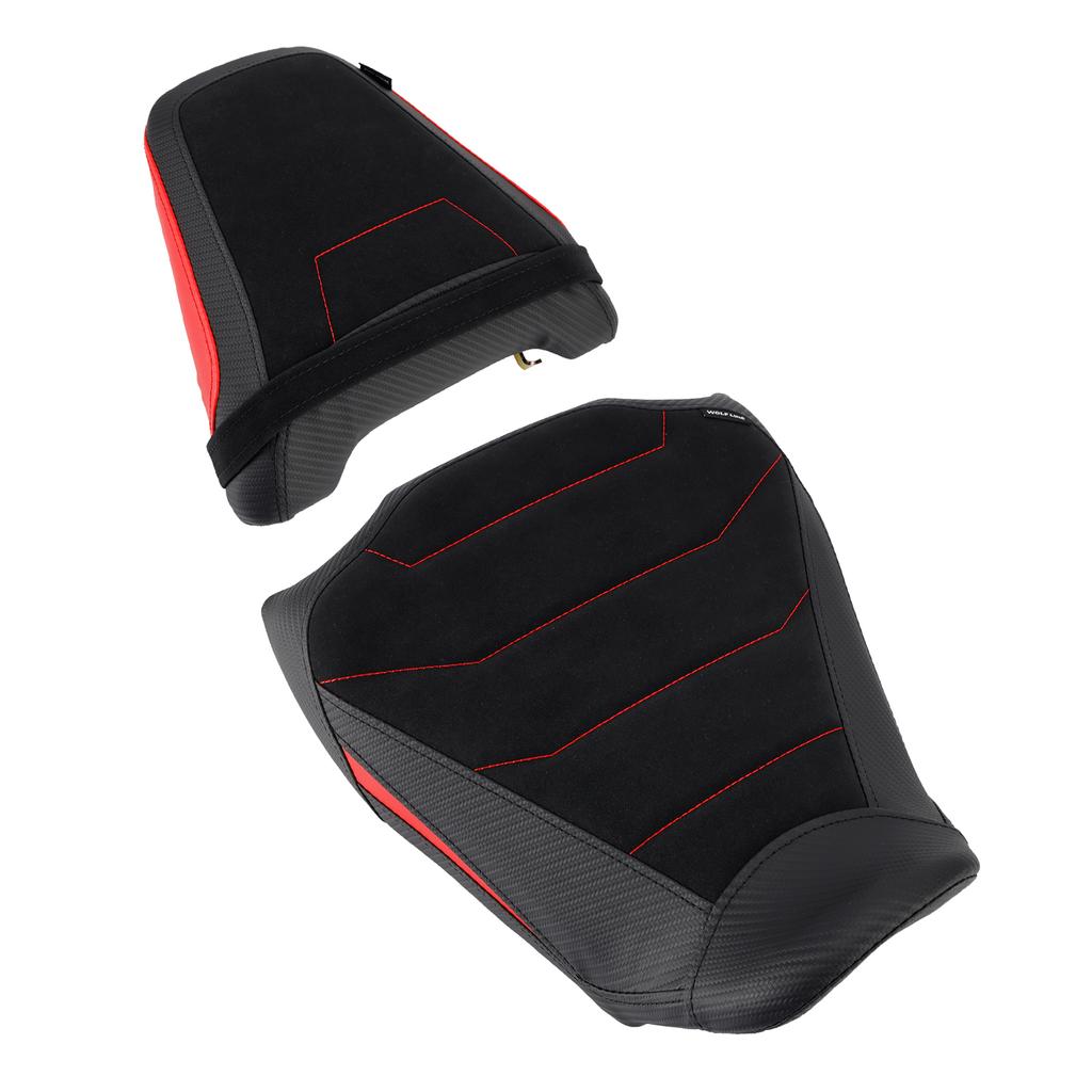 Front&Rear Raider Passenger Cushion Kit Red2 For Honda Cb650R Cbr650R 2024-2025