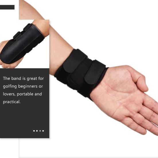 1/2 Stück Golf Handgelenkstütze Schwunghilfe Golf Handgelenkscharnier Trainer Armhaltungskorrektor Armband Golf Schwung Übungswerkzeug Anfänger Golfer Zubehör