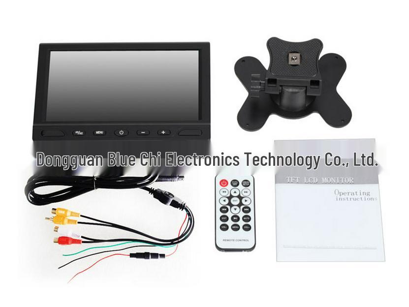 7" Car Mount Desktop MP5 HD 1080P Display, 800x480 RGB Digital Screen