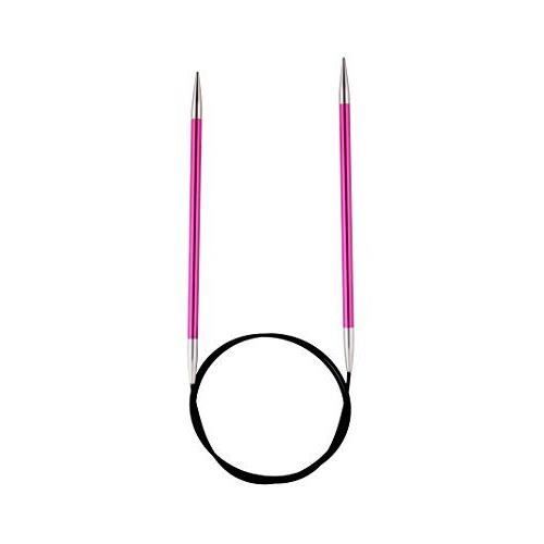 KnitPro KNIT PRO 120cm X 2.50mm Aluminum Fixed Circular Knitting Needles - Zing - Red - KP47183