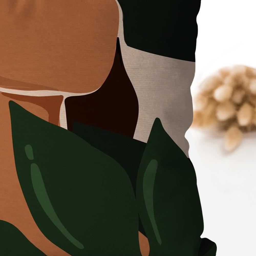 African Women Pillow Case Square Pillow Bedroom Sofa Leisure Comfort Cushion Car Living Room Home Decoration 40X40