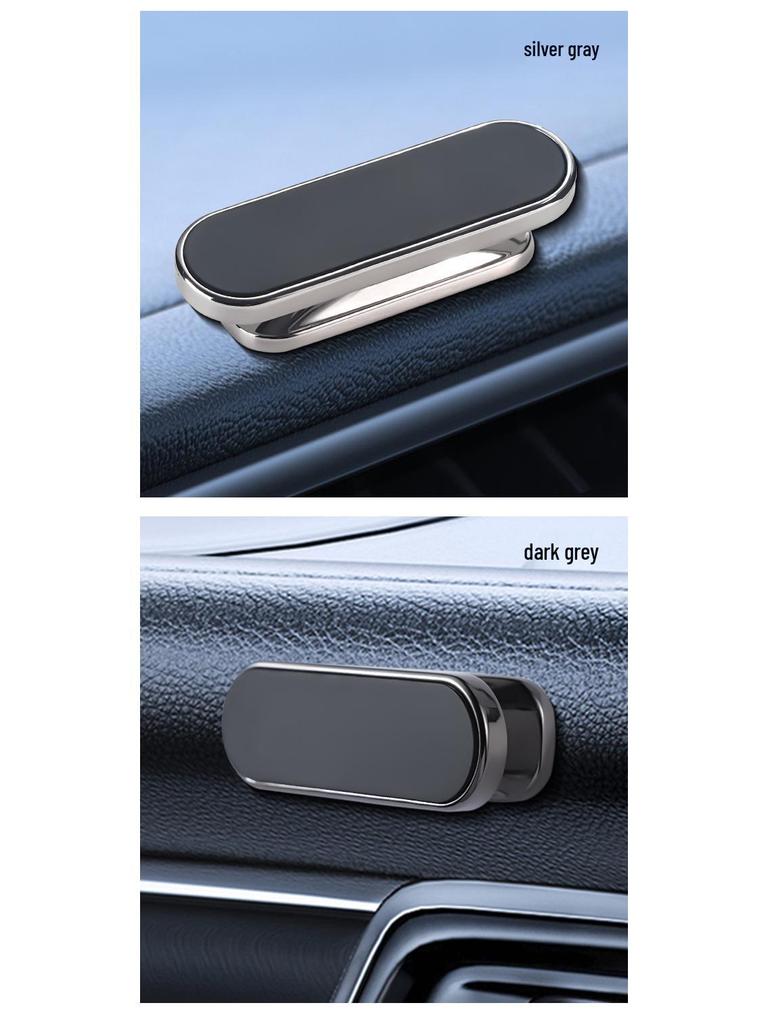 Magnetic Anti-Shake Car Mount: Strong Magnet, Instant Adsorption, Air Vent & Dashboard Compatibility