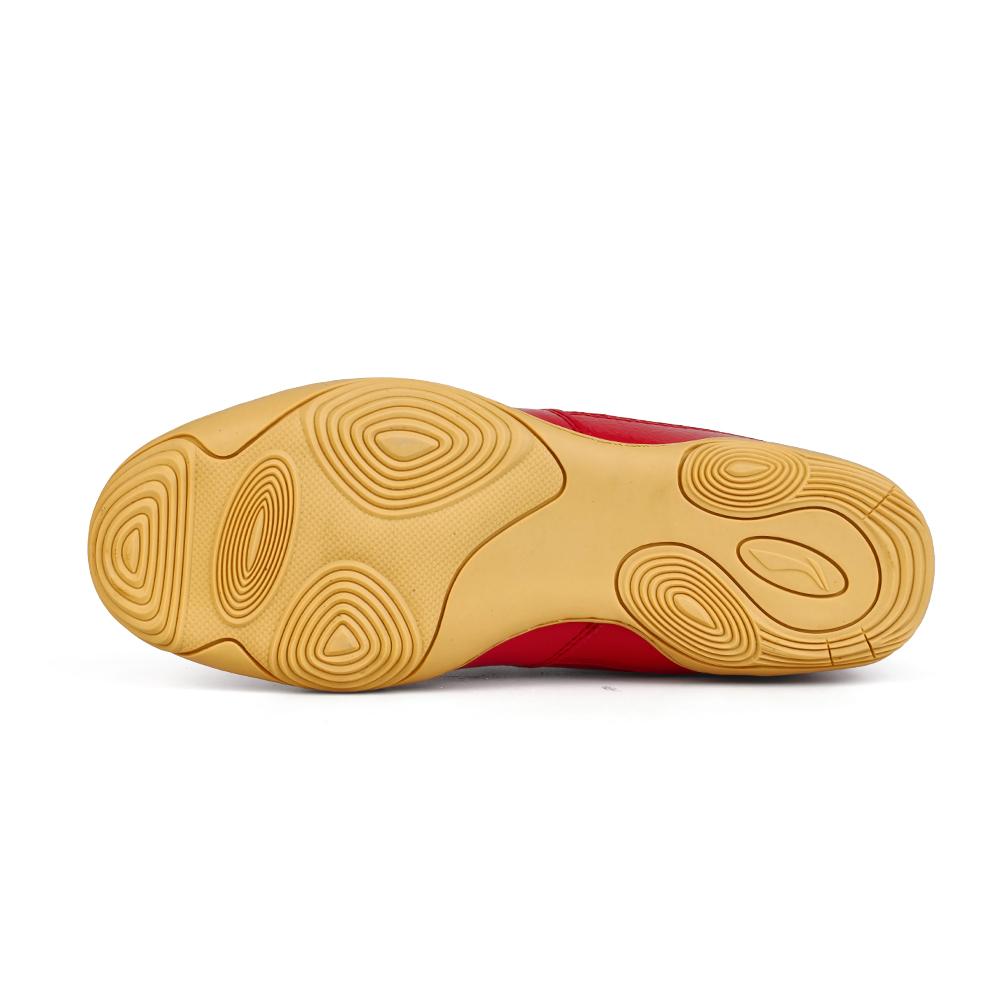 Li-Ning Training Shoes Unisex High-top Black Gold/Li-Ning Red