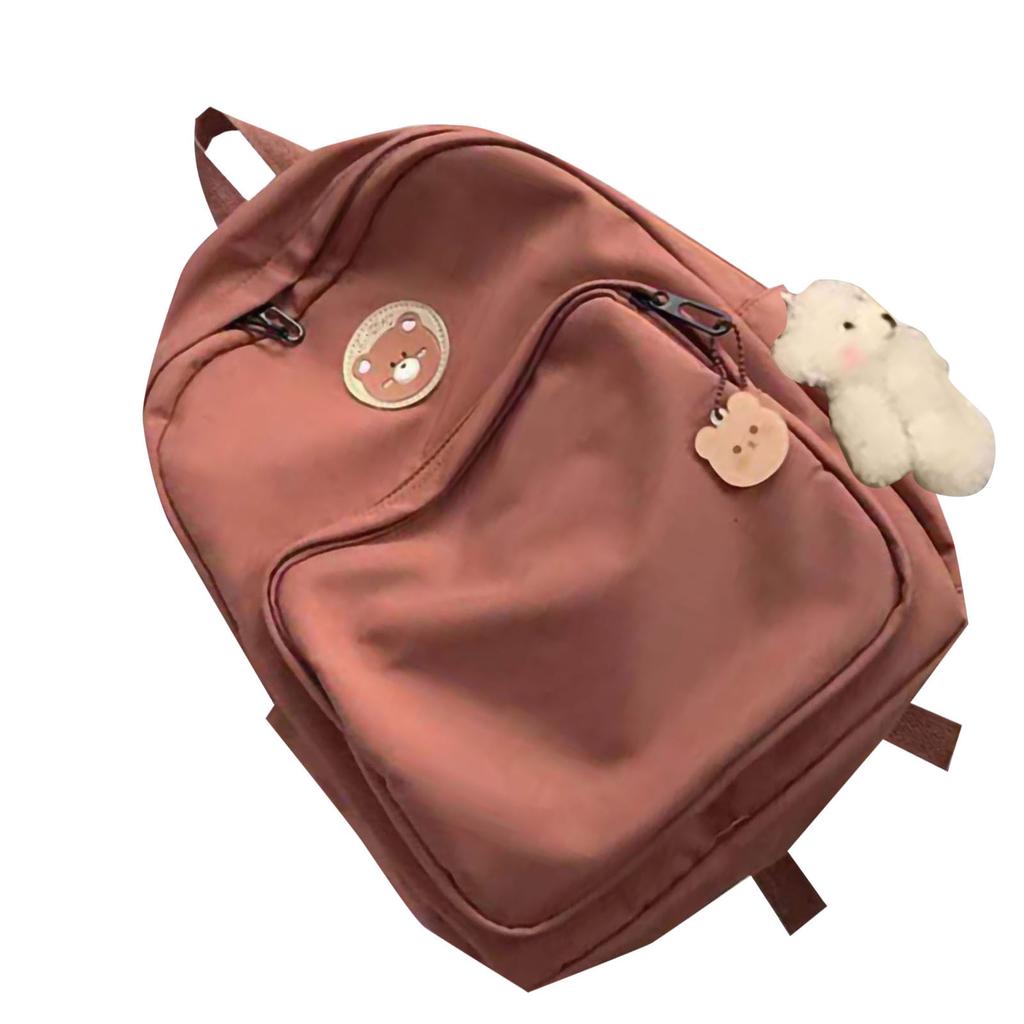 Backpack Large Capacity Portable Wide Shoulder Straps Student Schoolbag Backpack for Girls for School Travel Outdoor