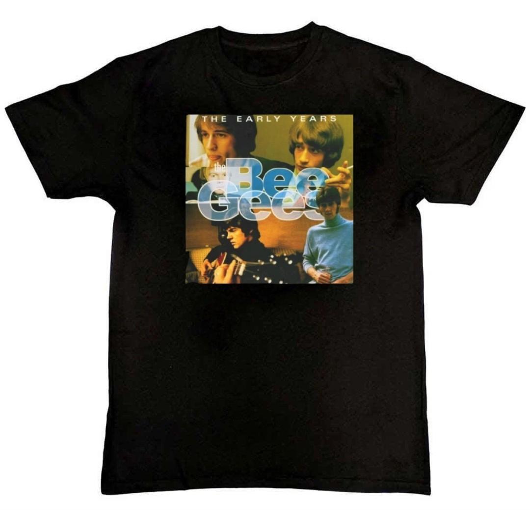 The Bee Gees Band The Early Years Graphic Mens T-Shirt M